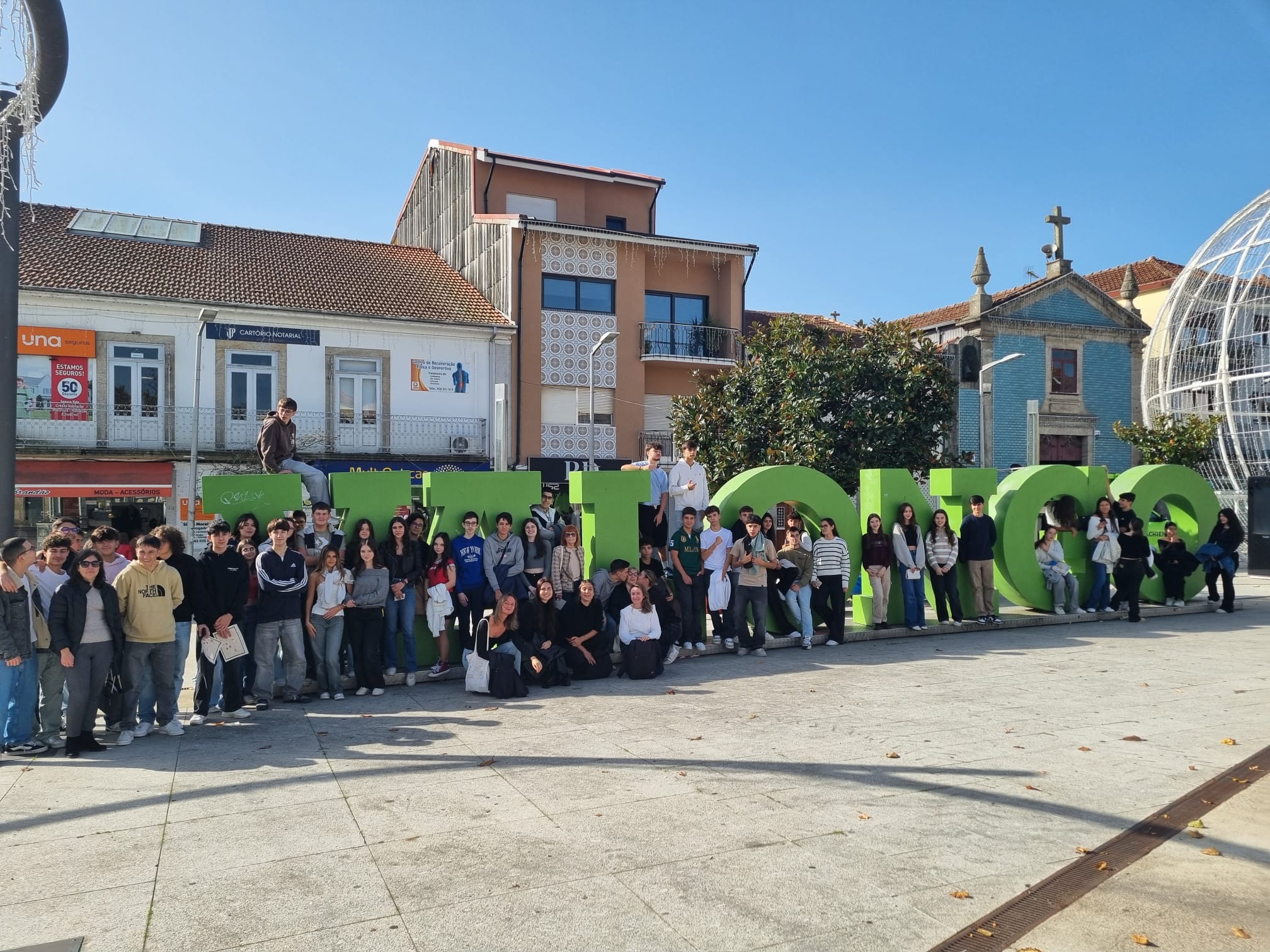 At Valongo's main square