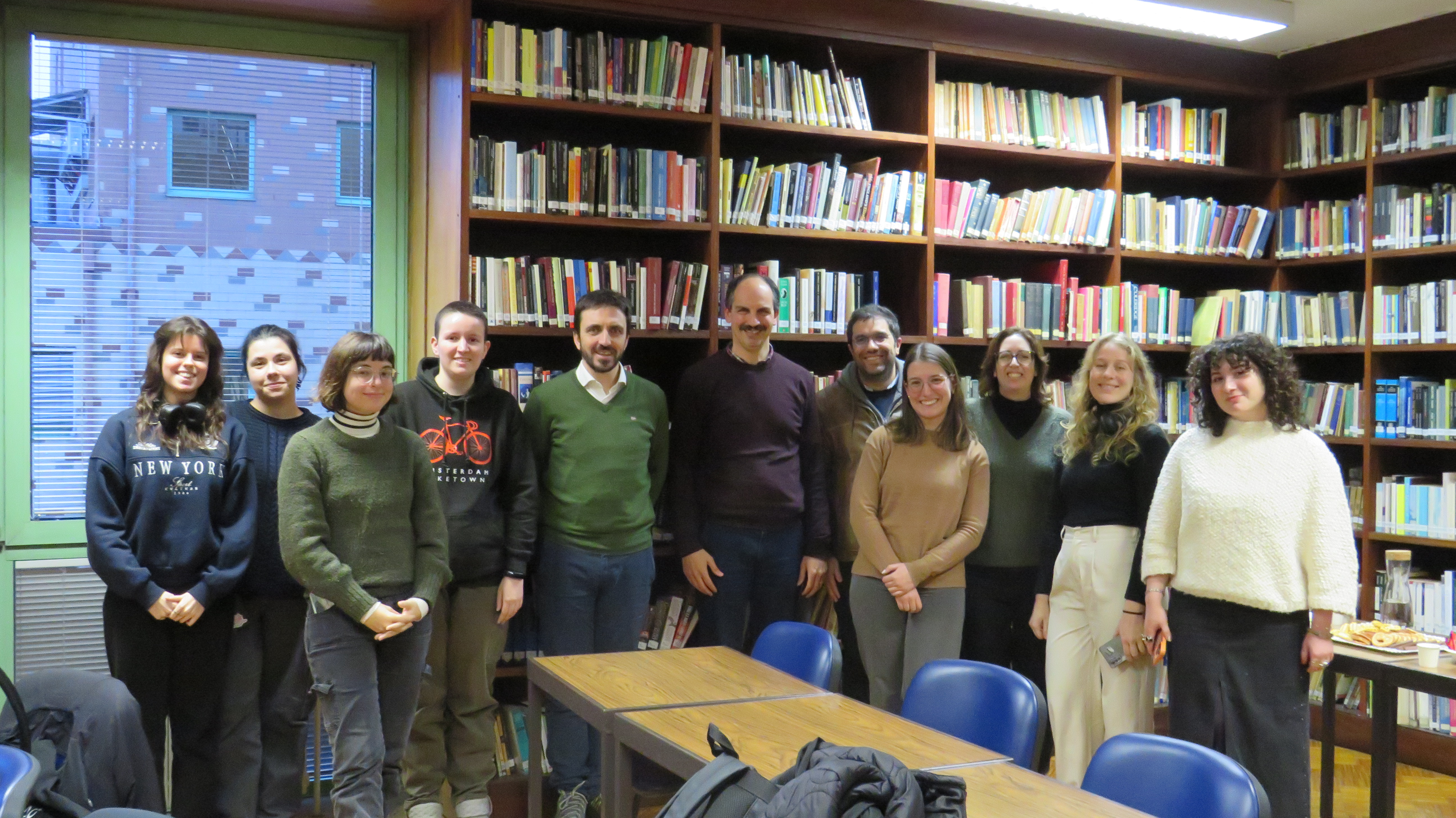 Attendees of Professor Sarrica's talk.
